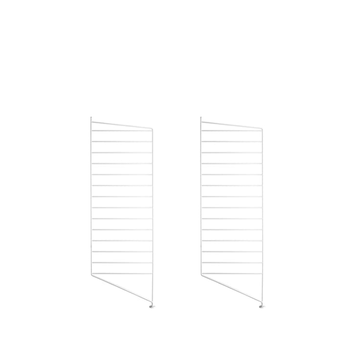 String floor panels - White, 85x30 cm, 2-pack - String