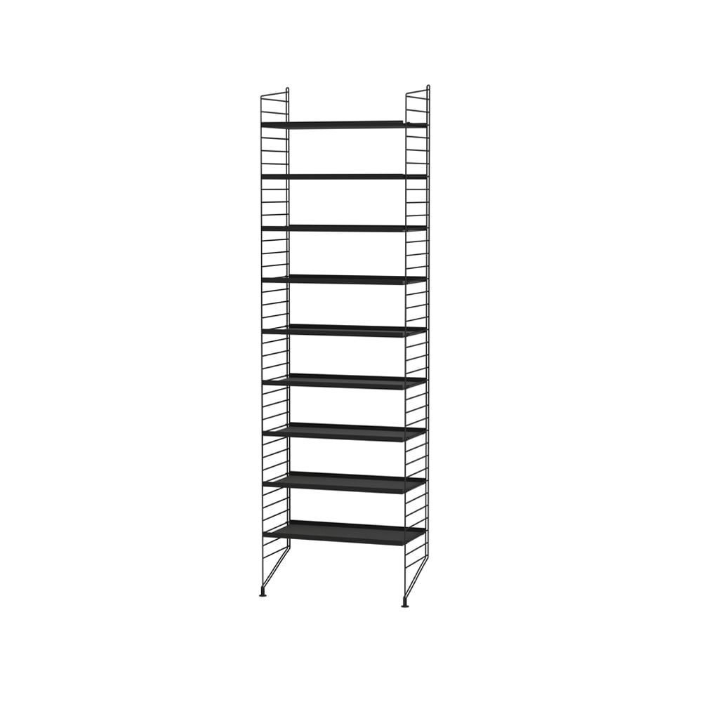 String hallway black - Combination A | Scandinavian Design | Black
