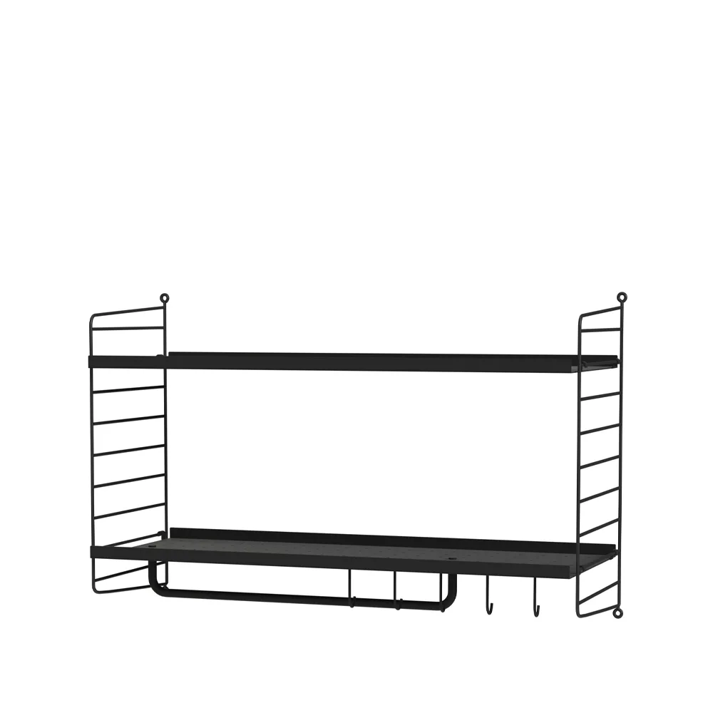 String hallway black - Combination D String