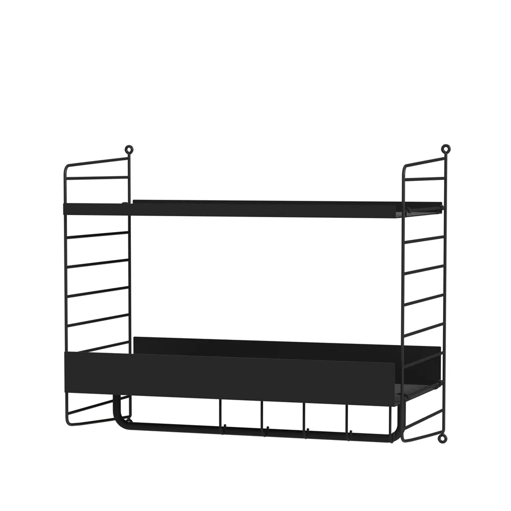 String hallway black - Combination G String