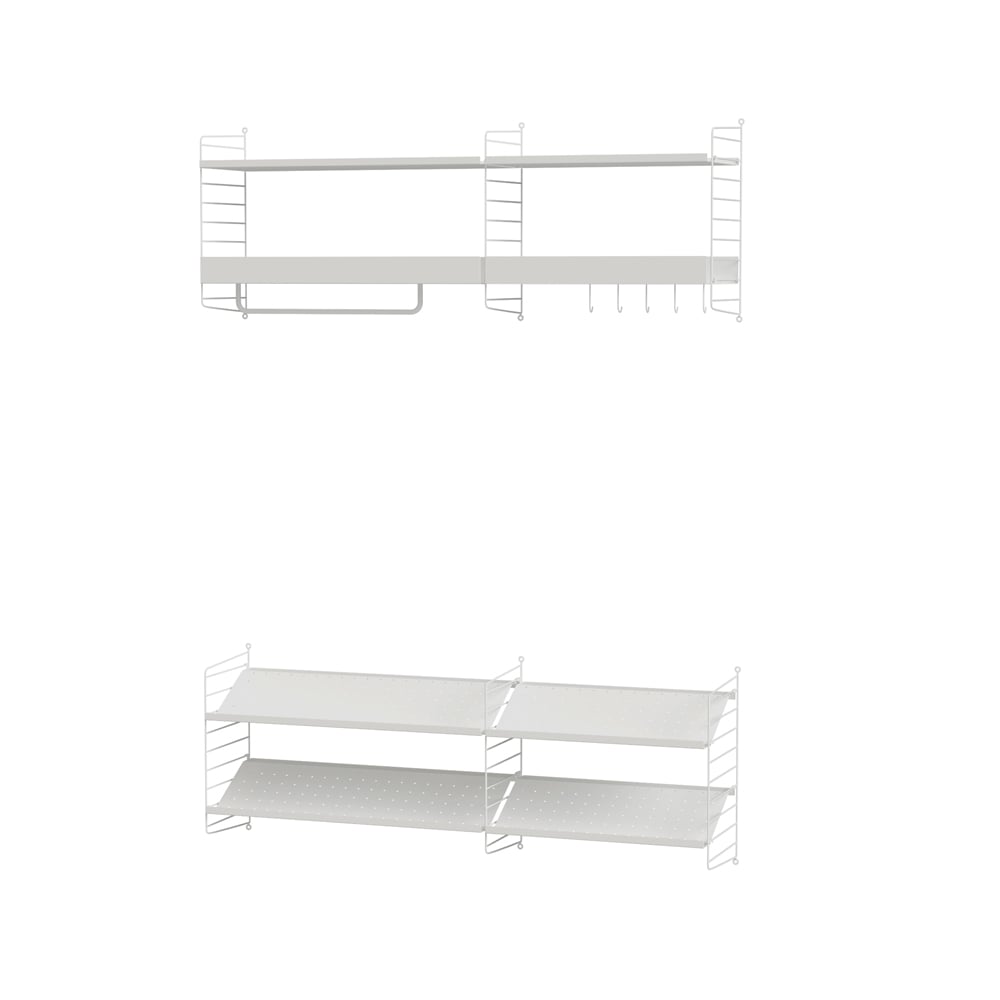 String hallway white - Combination H | Scandinavian Design | White
