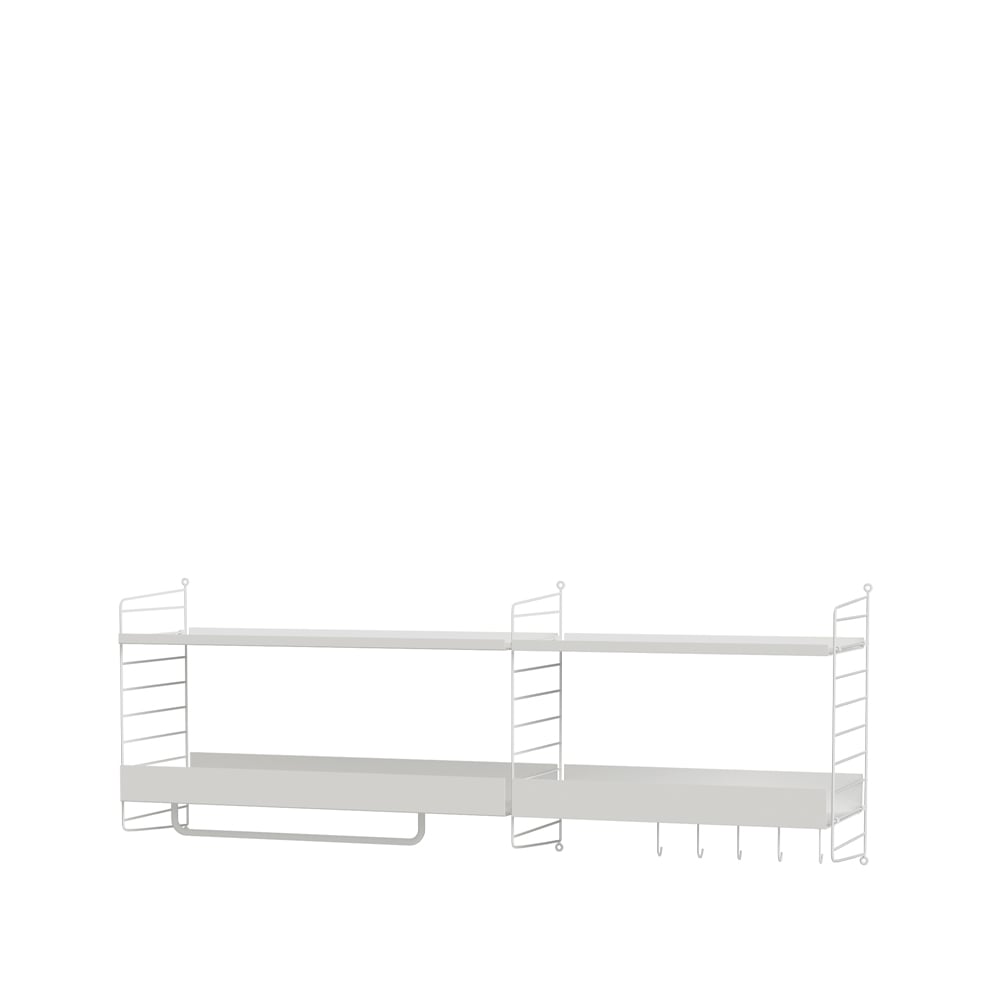 String hallway white - Combination J | Scandinavian Design | White