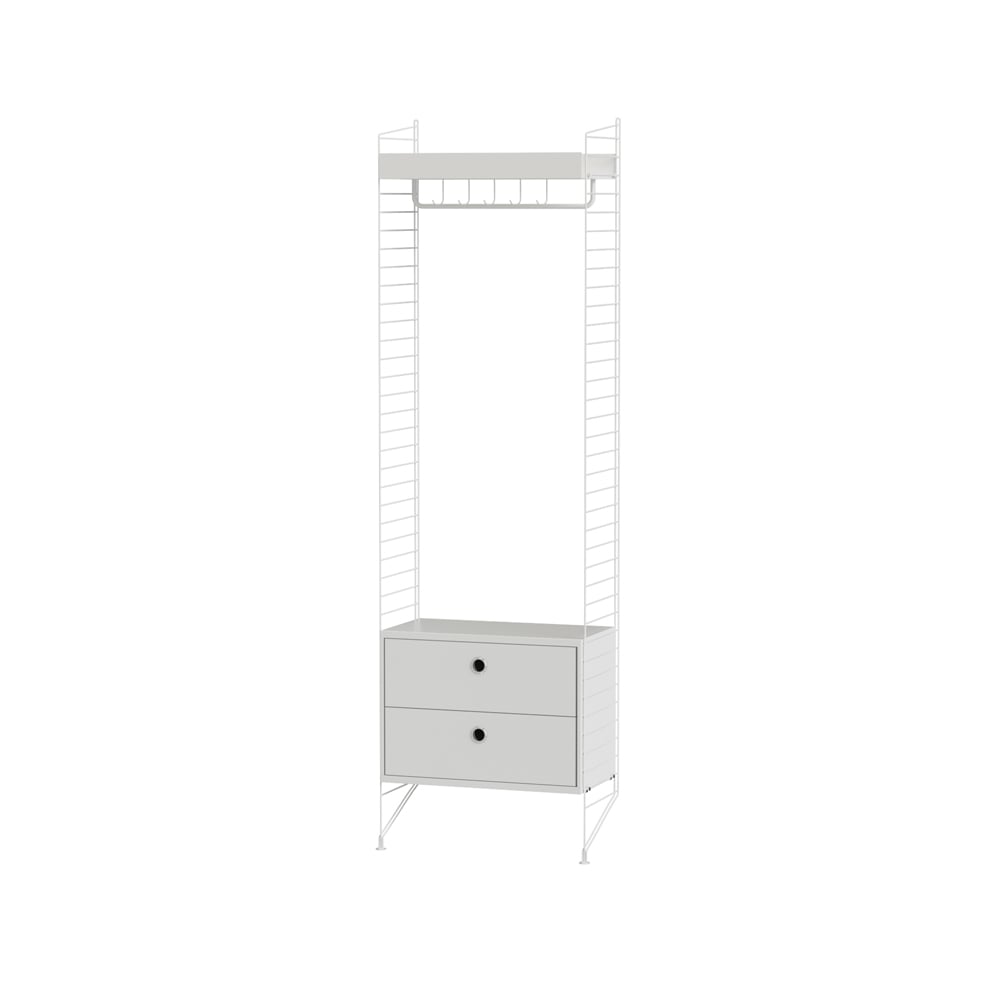 String hallway white - Combination M | Scandinavian Design | White