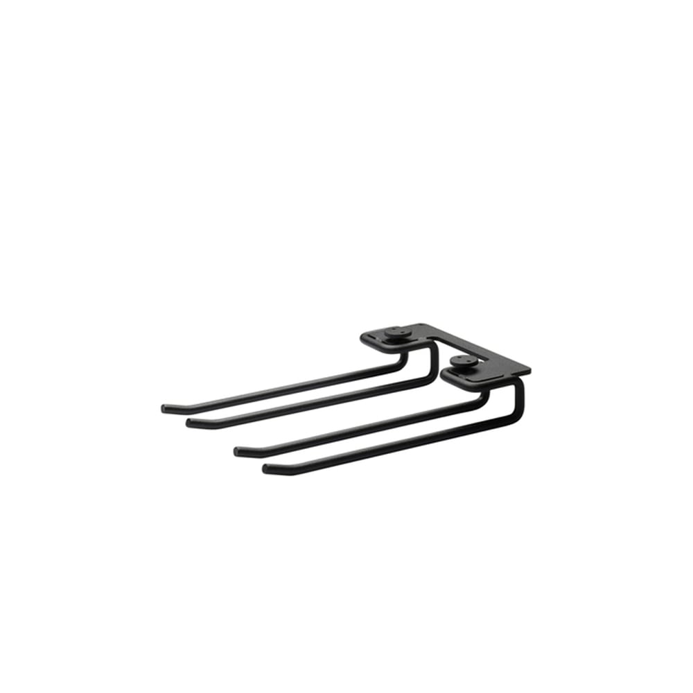 String String hanger racks 2-pack Black, 20cm | Scandinavian Design | Black