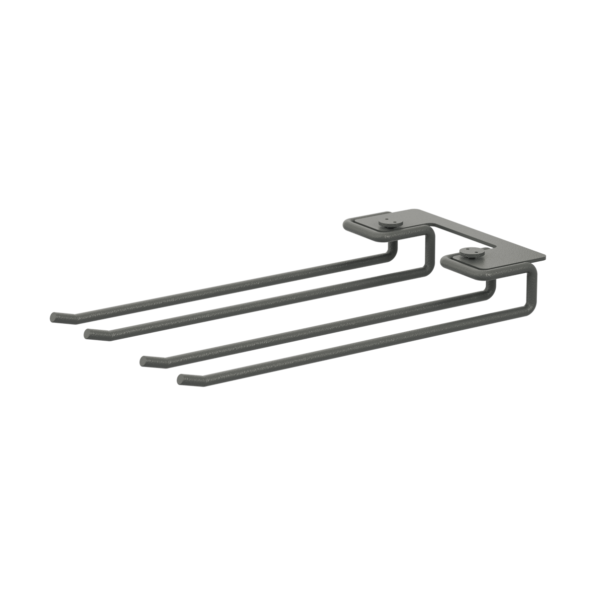 String String hanger racks 2-pack Dark grey, 20 cm