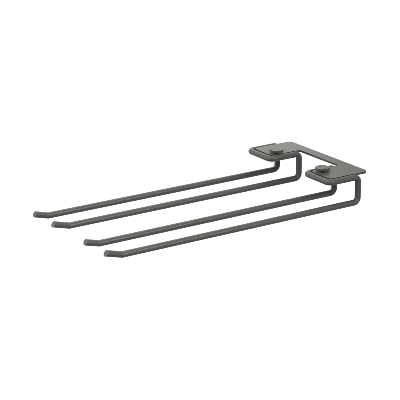 String String hanger racks 2-pack Dark grey, 30 cm
