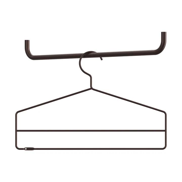 String hangers 4-pack - Dark brown - String