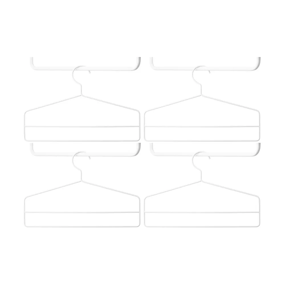 String String hangers 4-pack White | Scandinavian Design | Clothes racks, coat stands & hangers | White
