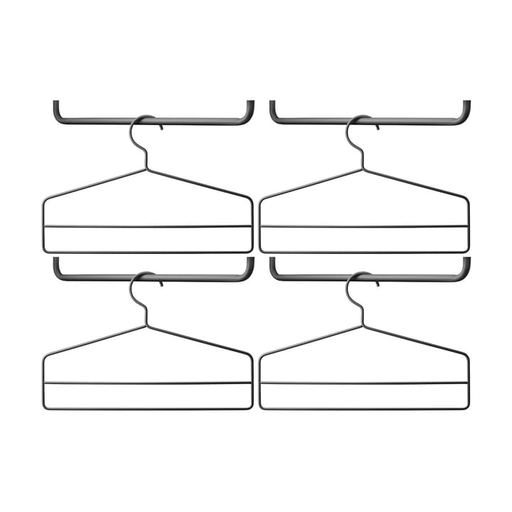String hangers - Black, 4-pack - String