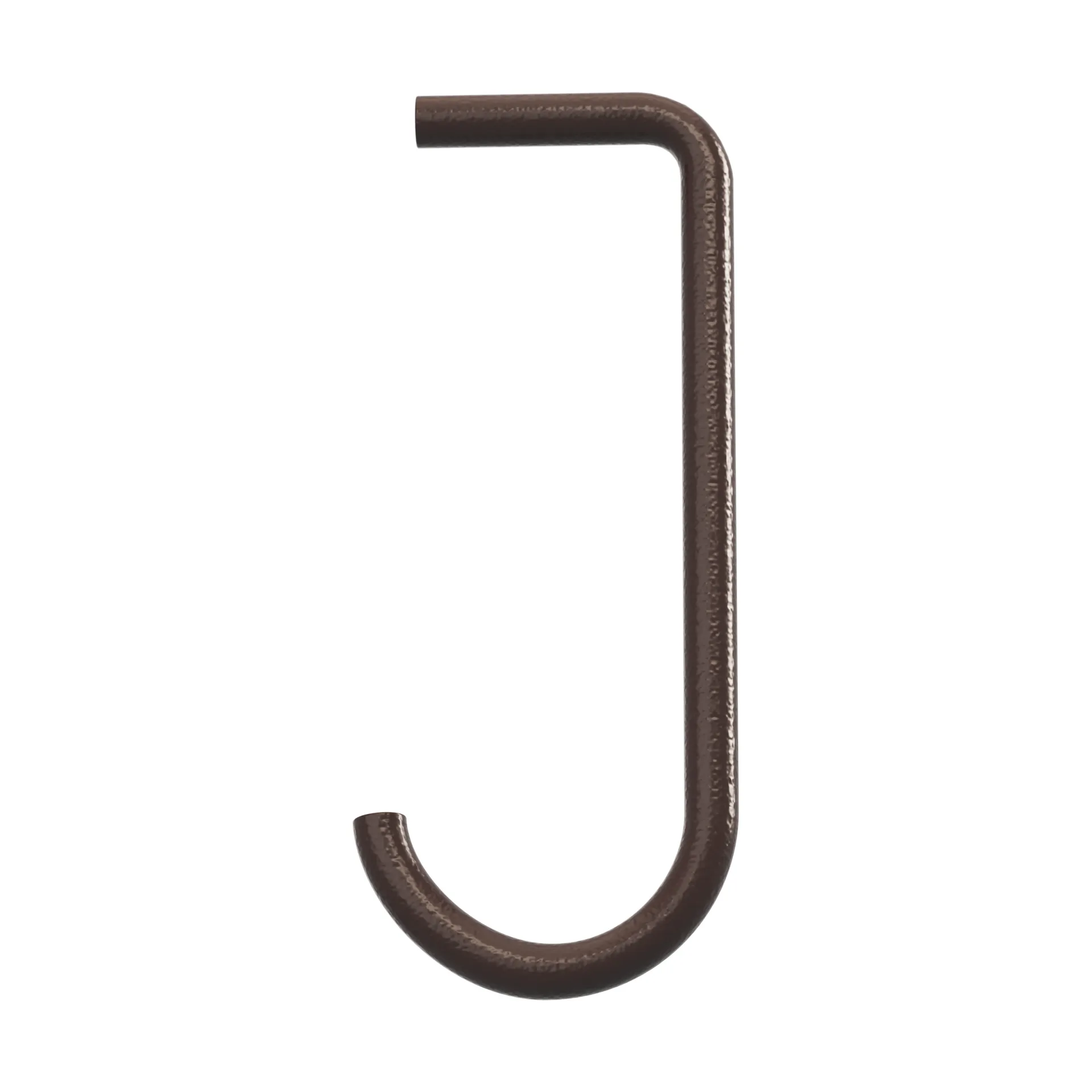 String J-hook 5-pack, Dark brown String