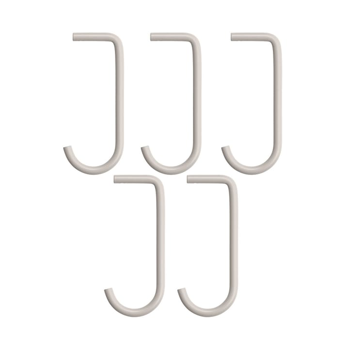 String J-hook - Beige, 5-pack - String