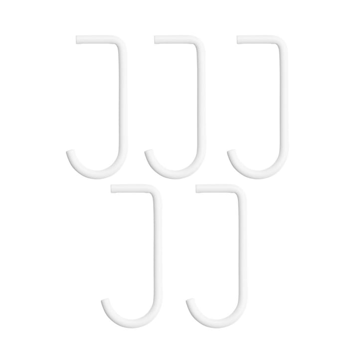 String J-hook - White, 5-pack - String