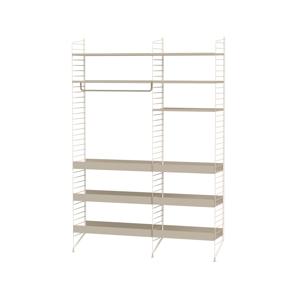 String Kitchen Beige - Combination F | Scandinavian Design | Beige