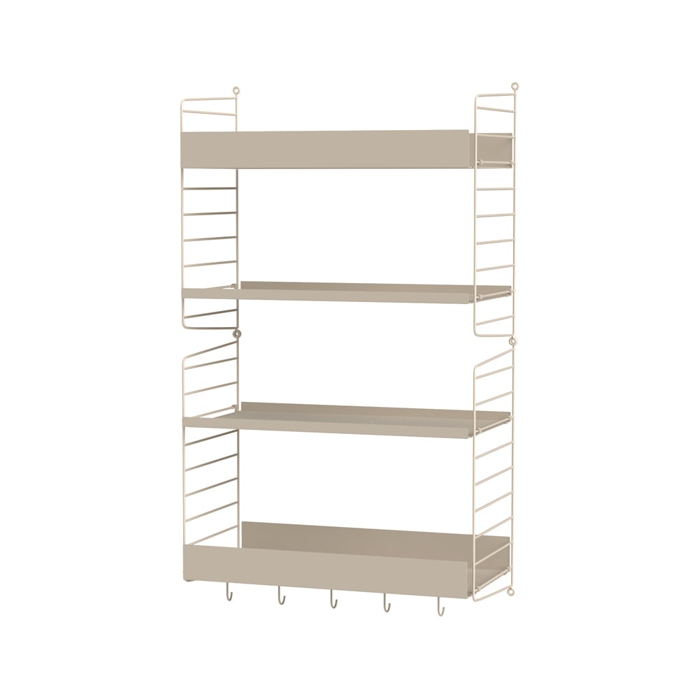String kitchen beige - Combination H | Scandinavian Design | Beige