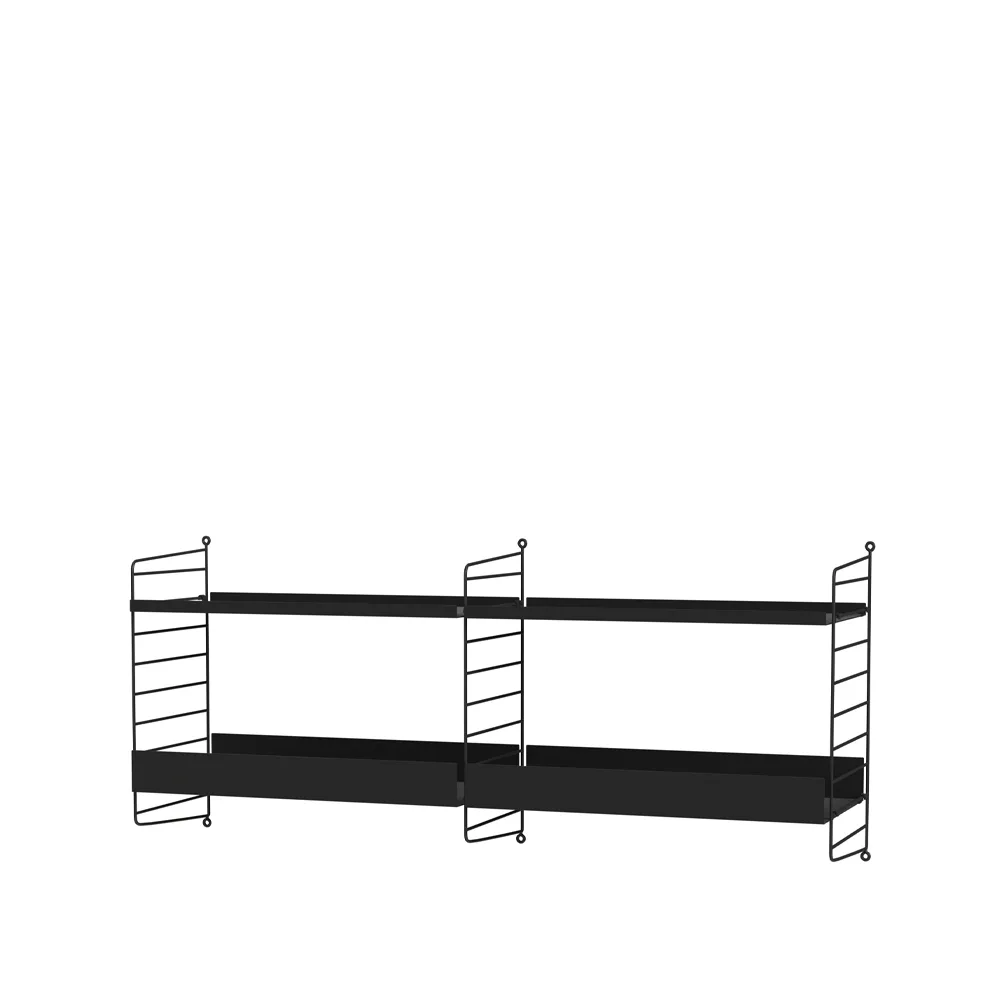 String String kitchen black - Combination B | Scandinavian Design | Black