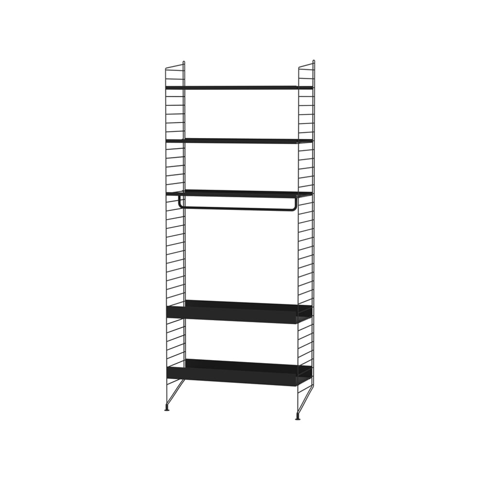 String kitchen black - Combination G | Scandinavian Design | Black
