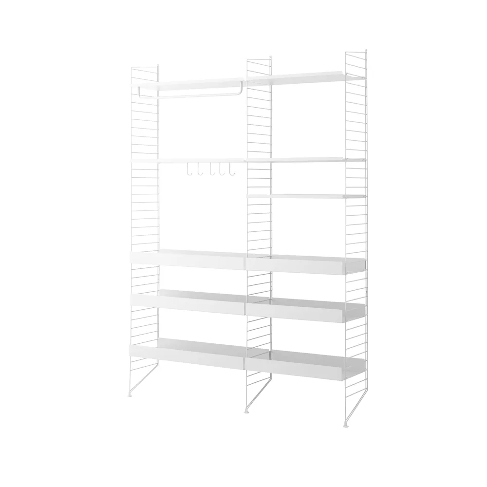 String kitchen white - combination A,  String