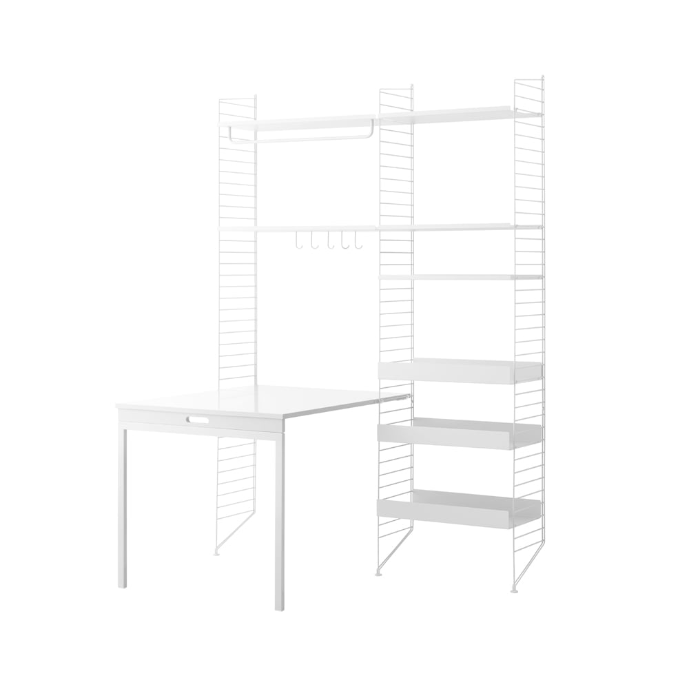String kitchen white - combination B | Scandinavian Design | White