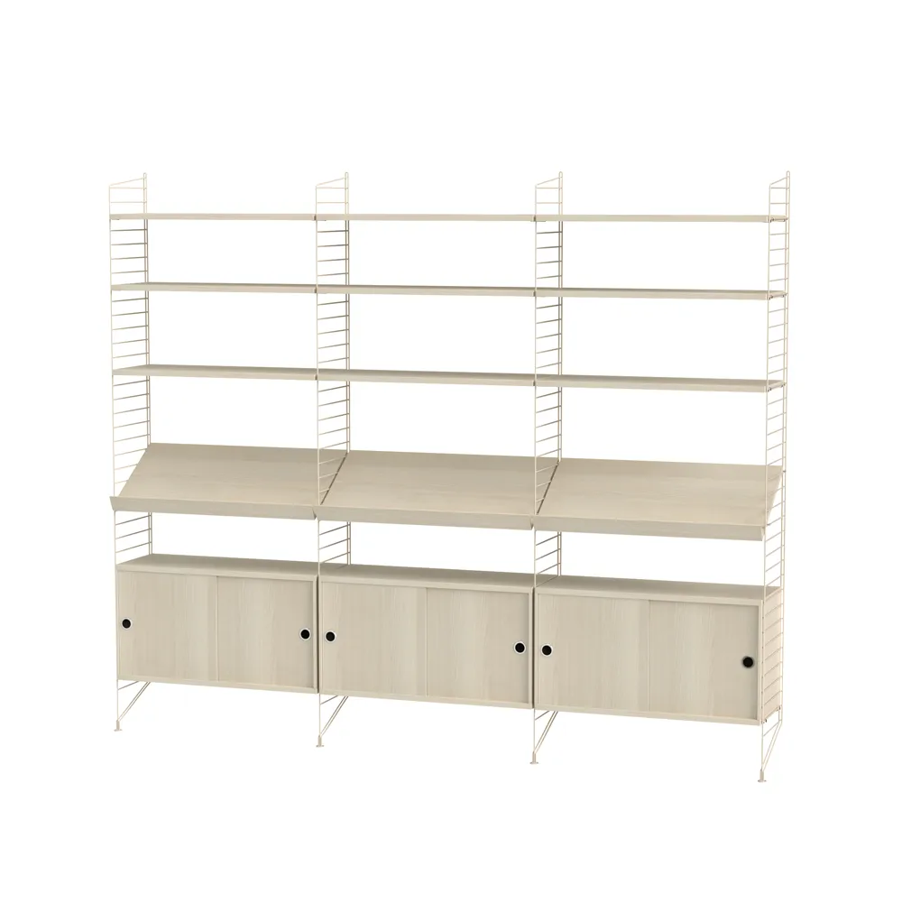 String living room ash & beige - Combination G,  String