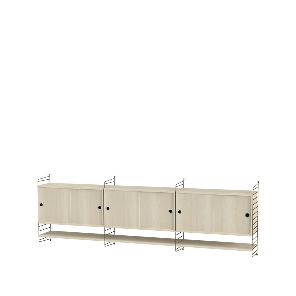 String living room ash & brown - Combination E | Scandinavian Design | Beige
