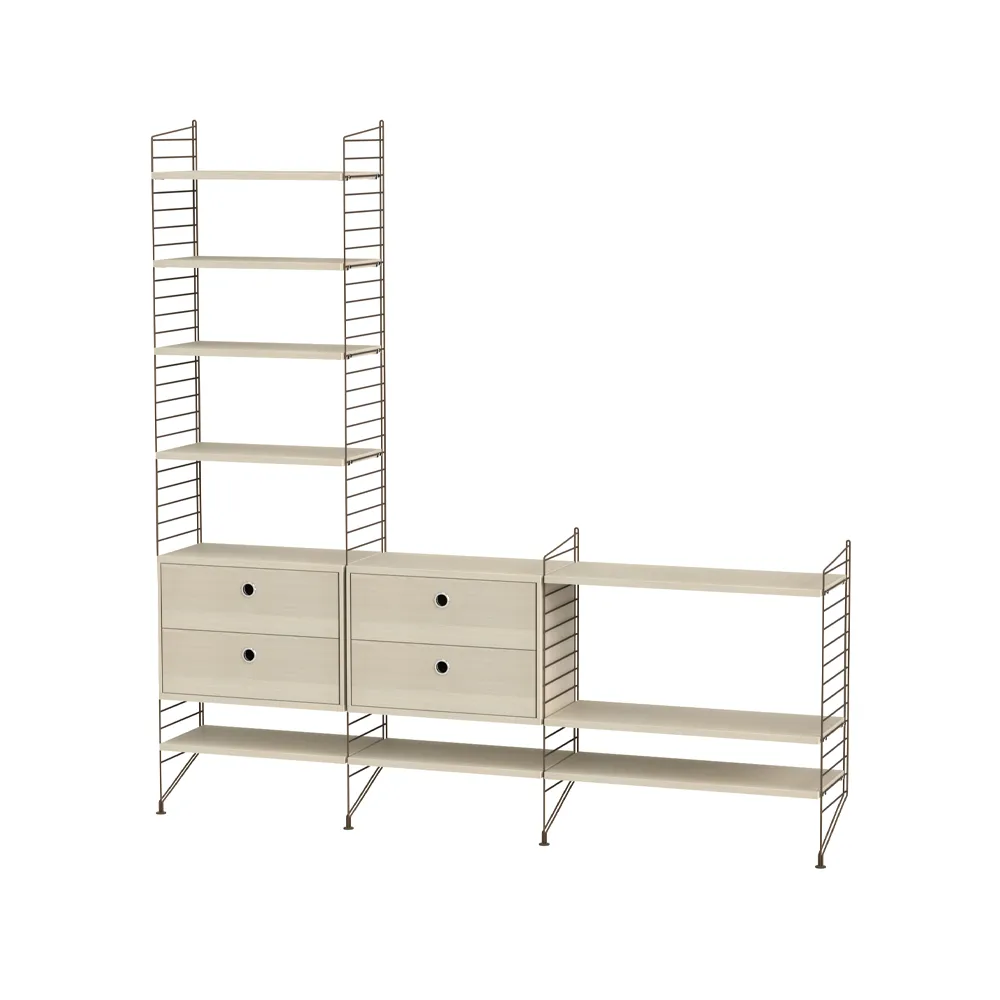 String living room ash & brown - Combination J String