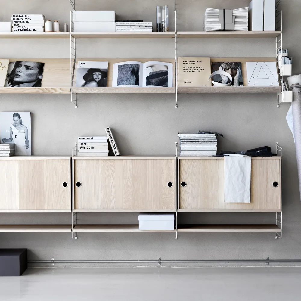 String living room ash & white - Combination E String