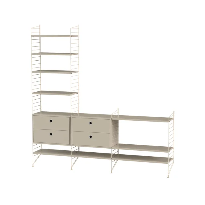 String living room beige - Combination J - String