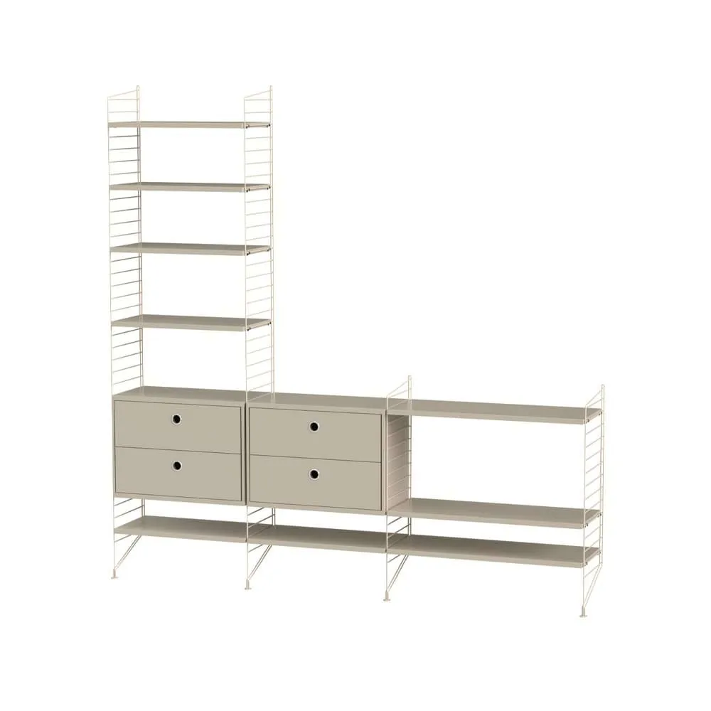 String living room beige - Combination J String