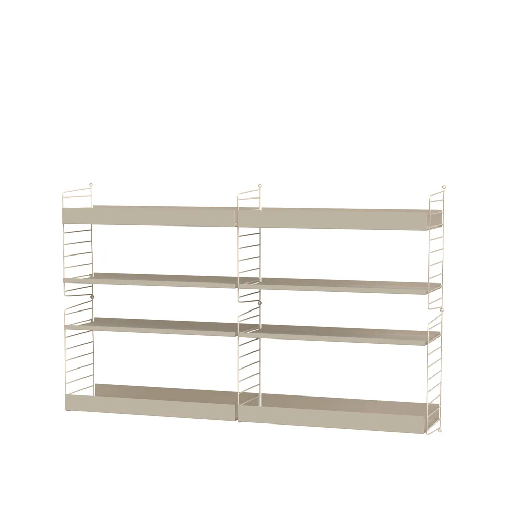 String living room beige - Combination L String