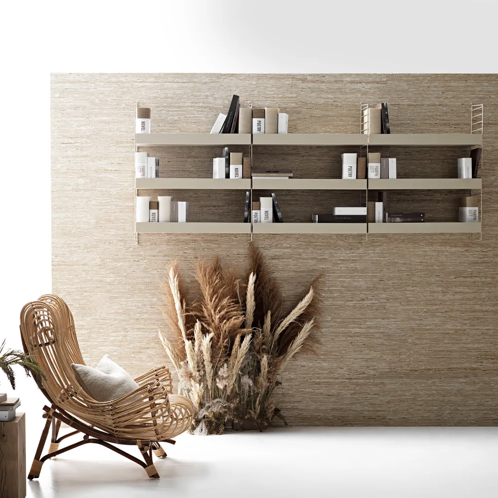 String living room beige - Combination L String