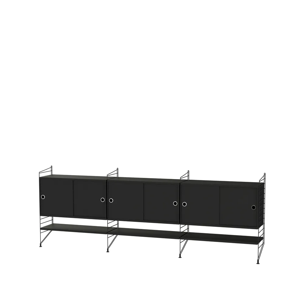 String living room black - Combination F String