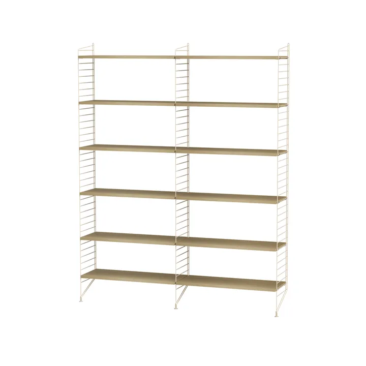 String living room oak & beige - Combination A - undefined - String