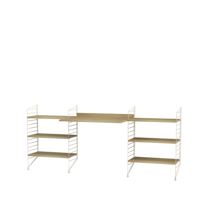 String living room oak & beige - Combination D - String