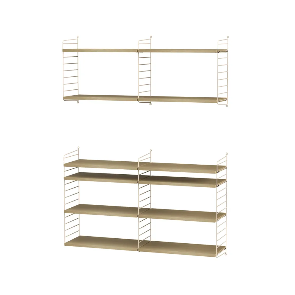 String living room oak & beige - Combination N String