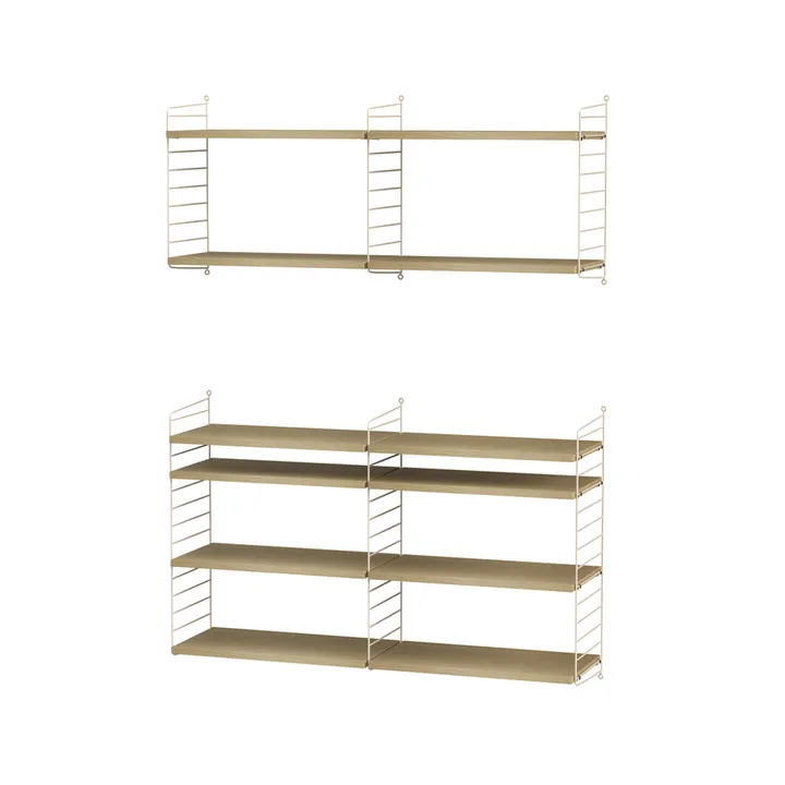 String living room oak & beige - Combination N - undefined - String