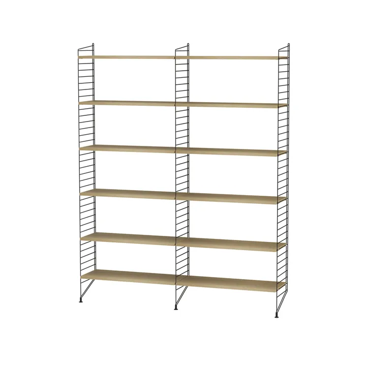 String living room oak & black - Combination A - undefined - String