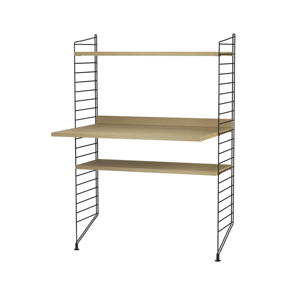 String living room oak & black - Combination H,  String