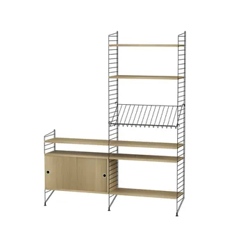 String living room oak & black - Combination K - undefined - String