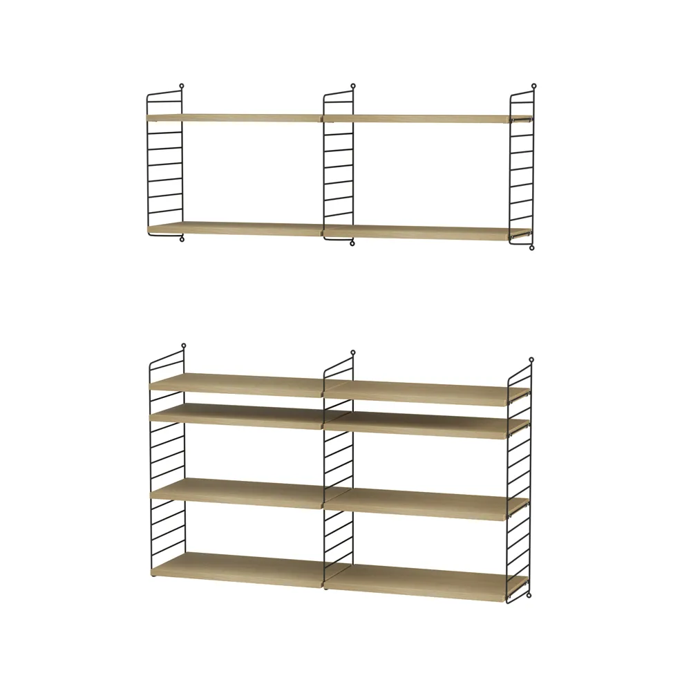 String living room oak & black - Combination N String