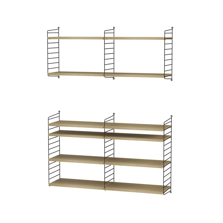 String living room oak & black - Combination N - undefined - String