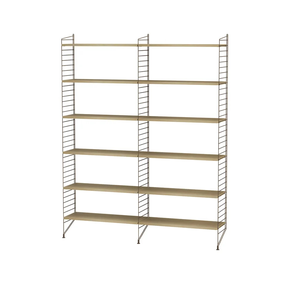 String living room oak & brown - Combination A String