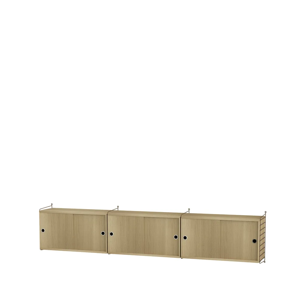 String living room oak & brown - Combination D,  String
