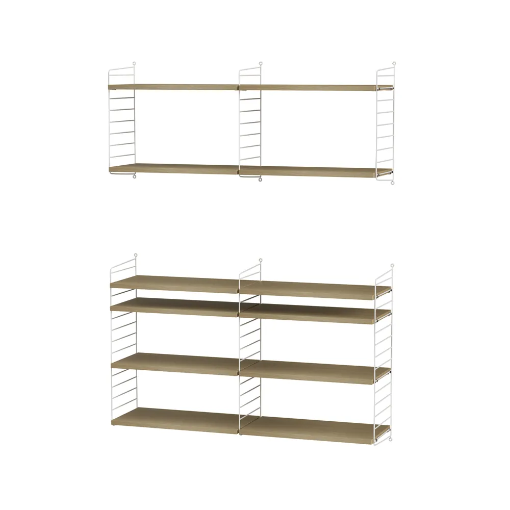 String living room oak & white - Combination N String