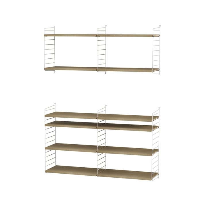 String living room oak & white - Combination N - undefined - String