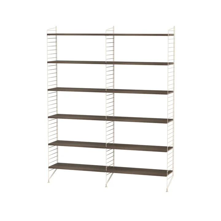 String living room walnut & beige - Combination A - undefined - String