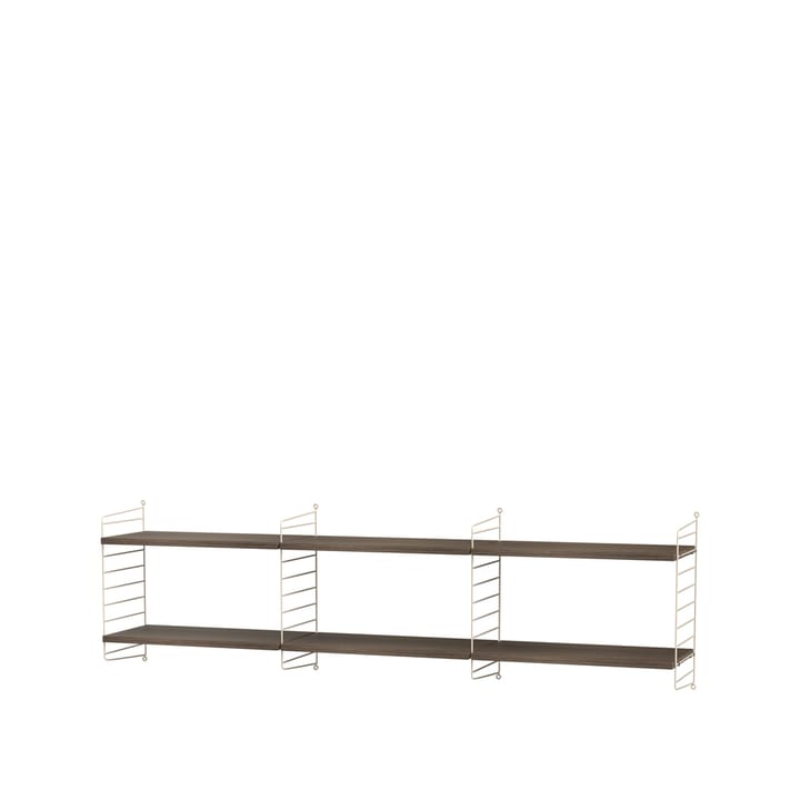 String living room walnut & beige - Combination O - undefined - String