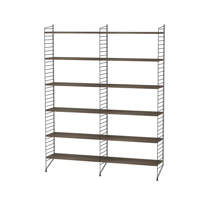 String living room walnut & black - Combination A - undefined - String