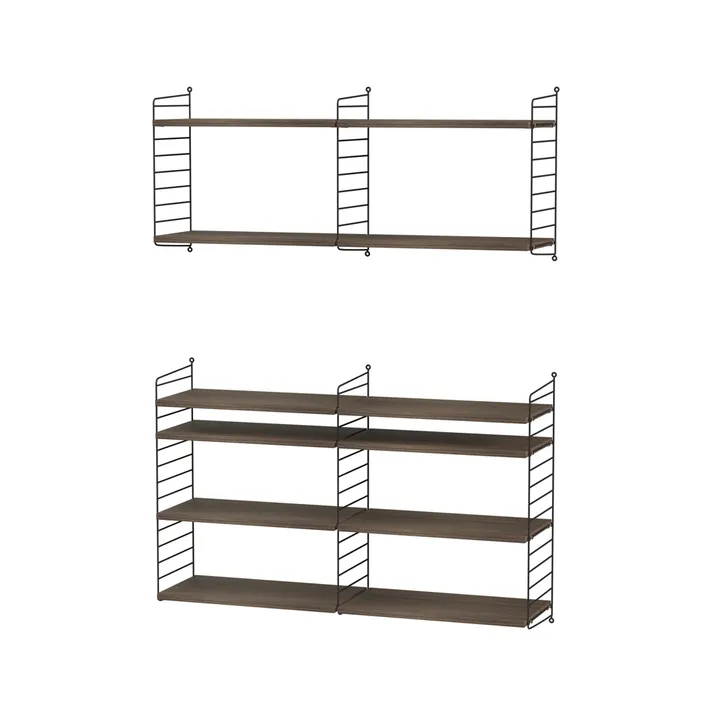 String living room walnut & black - Combination N - undefined - String