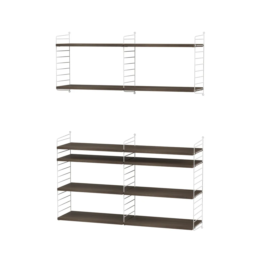 String living room walnut & white - Combination N String