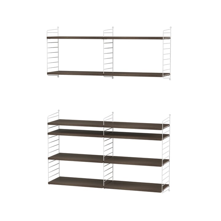 String living room walnut & white - Combination N - undefined - String